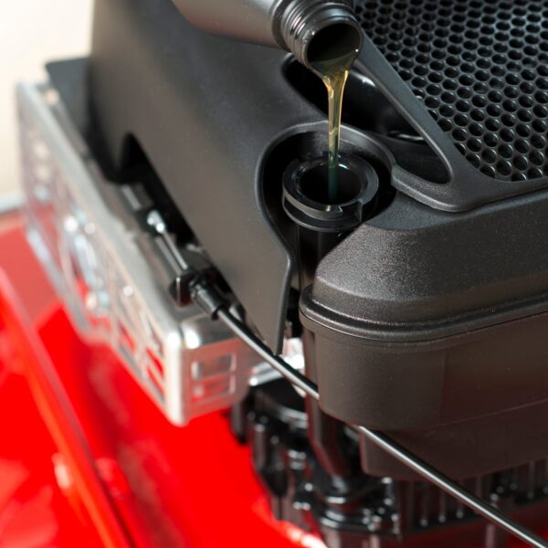 do lawn mowers have oil filters