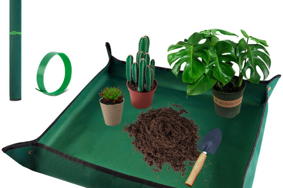 Hnxtyaob Repotting Mat Review a Game Changer for Indoor Plant Transplanting and Mess Control