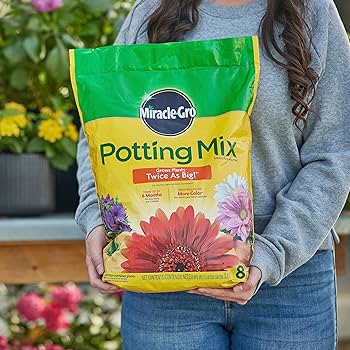 how many pounds is 8 quarts of potting soil