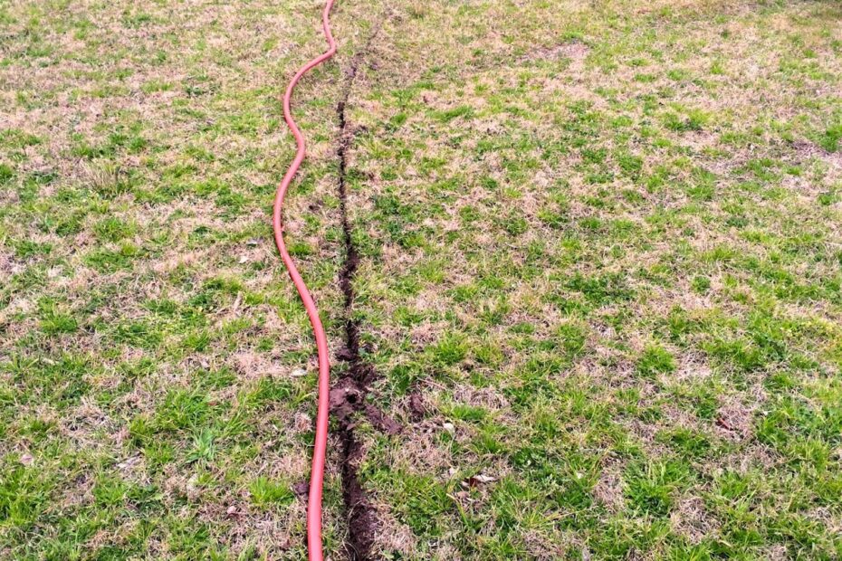 How to Bury a Garden Hose Underground