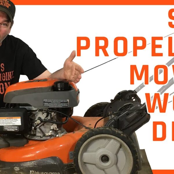 how to fix a self propelled lawn mower