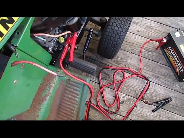 How to Jump Solenoid on Lawn Mower