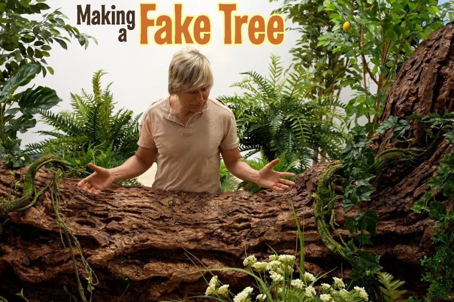 how to make fake trees