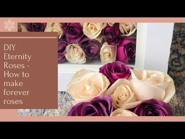 how to make forever roses