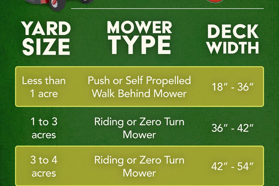 How to Measure a Mower Deck