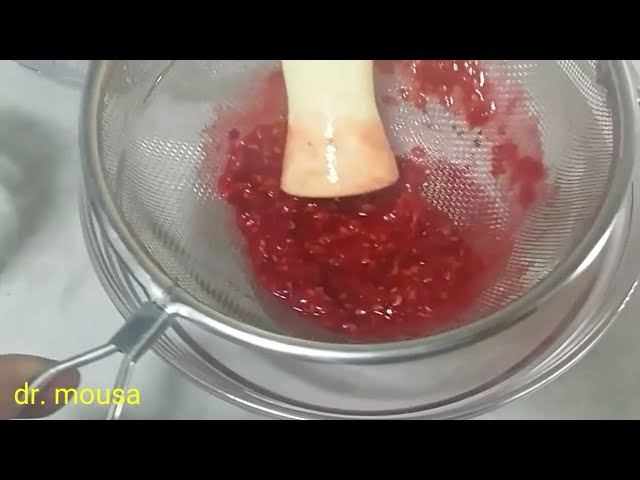 How to Remove Raspberry Seeds