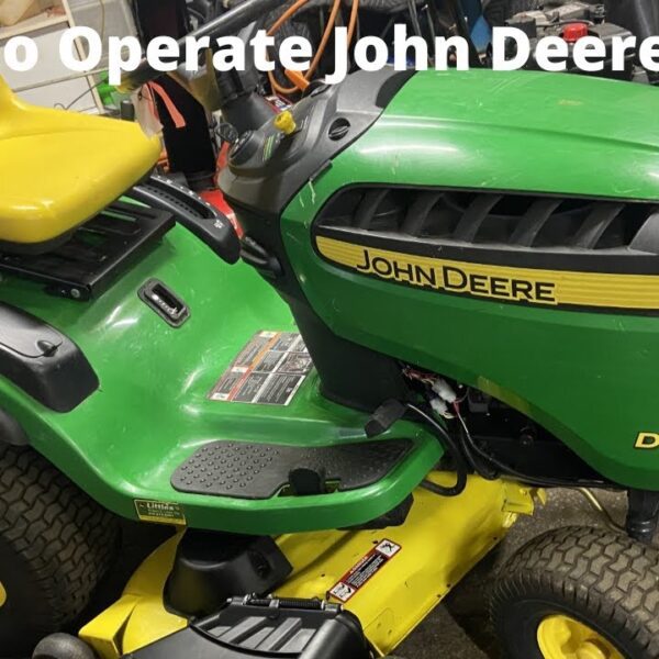 How to Start a John Deere Riding Lawn Mower