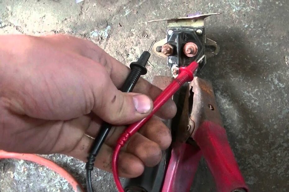 How to Test Lawn Mower Solenoid with Multimeter