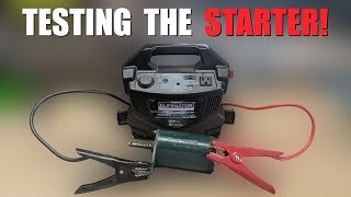 how to test mower starter