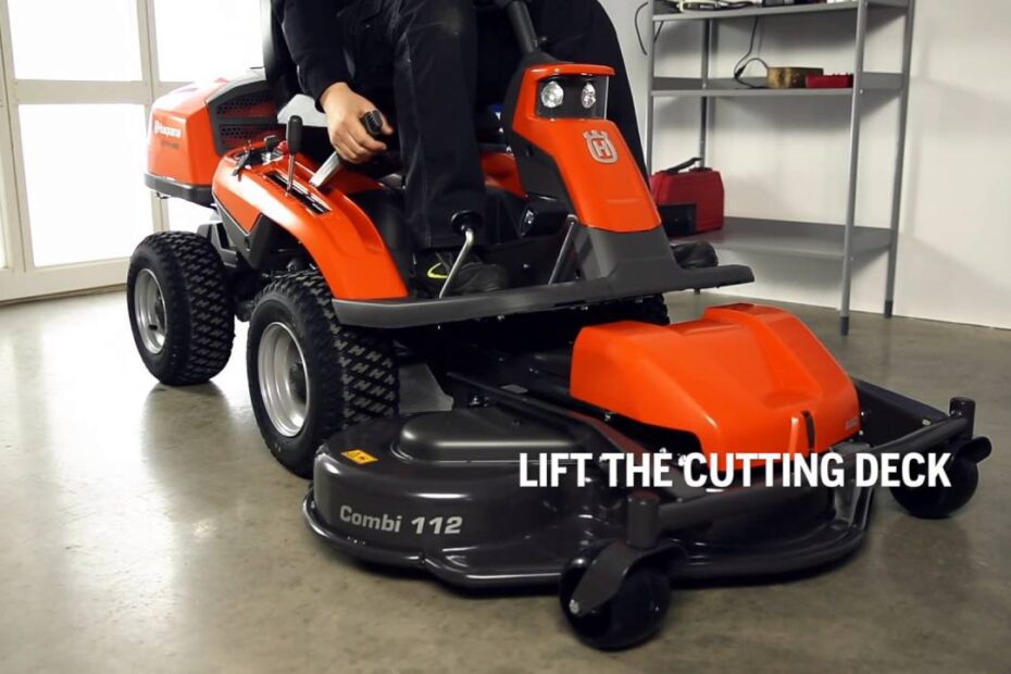 How to Turn on Husqvarna Riding Lawn Mower