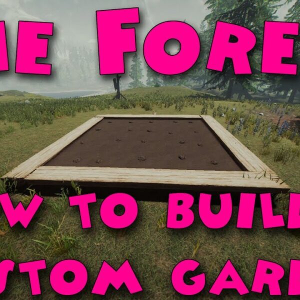 how to use a garden in the forest