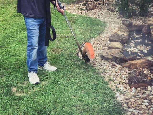 How to Use a Weed Eater as an Edger