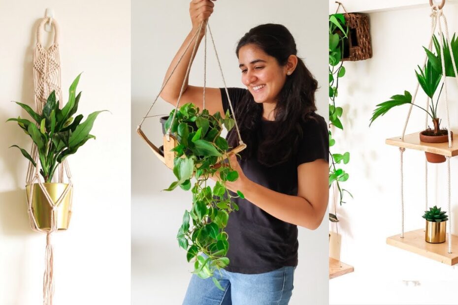 How to Water Indoor Hanging Plants Without Dripping