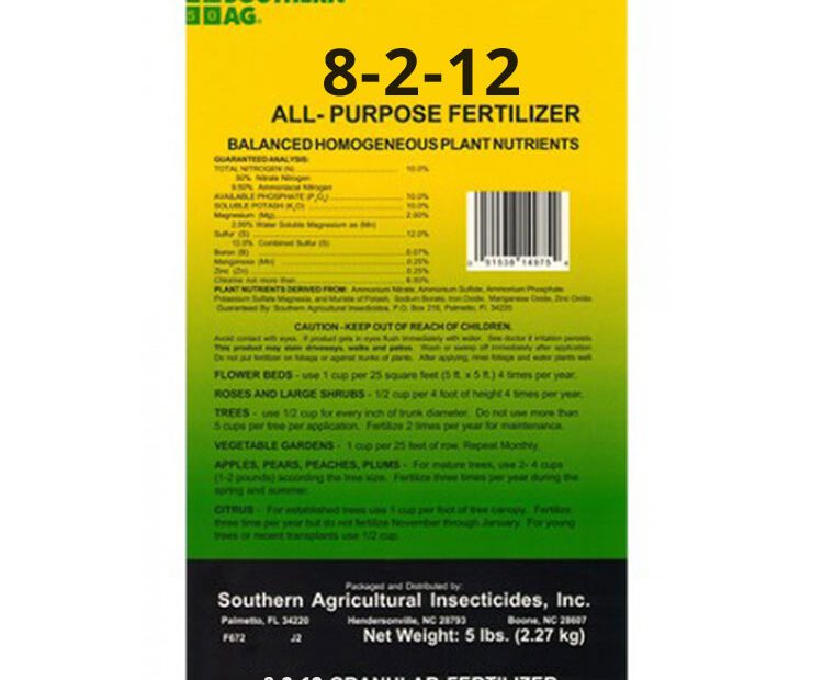 What is 8 2 12 Fertilizer