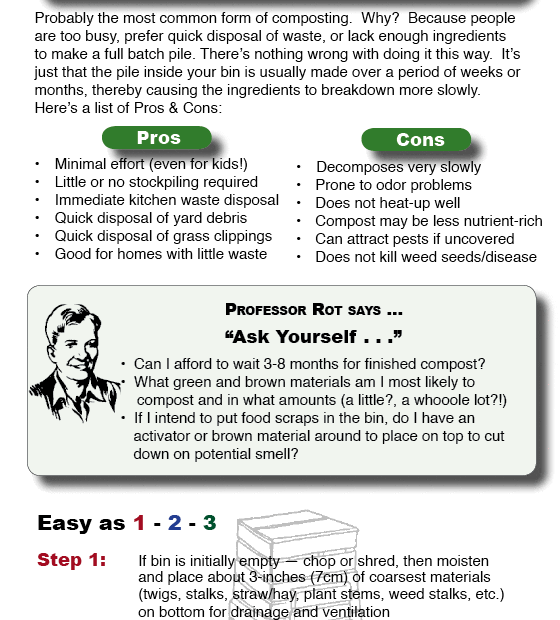 When to Stop Adding to Compost