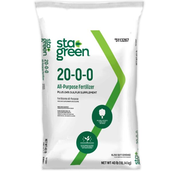 What is 20 0 0 Fertilizer Used for