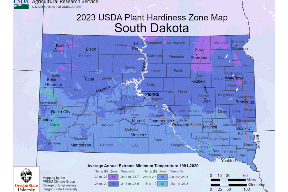 What Planting Zone is South Dakota