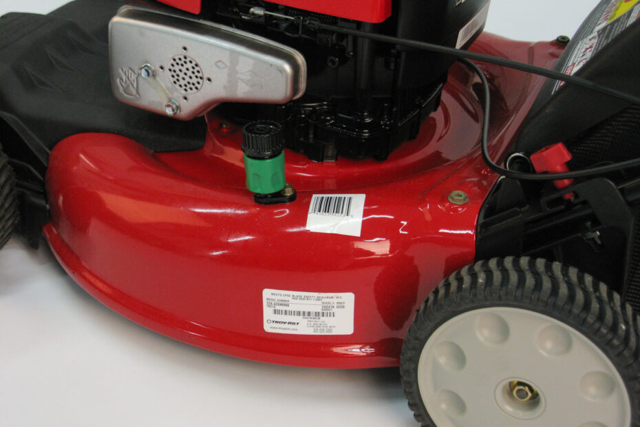 Where to Find Model Number on Troy Bilt Lawn Mower