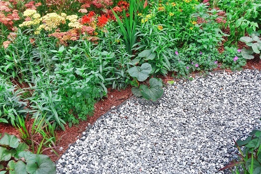 Can You Put Rocks on Top of Mulch
