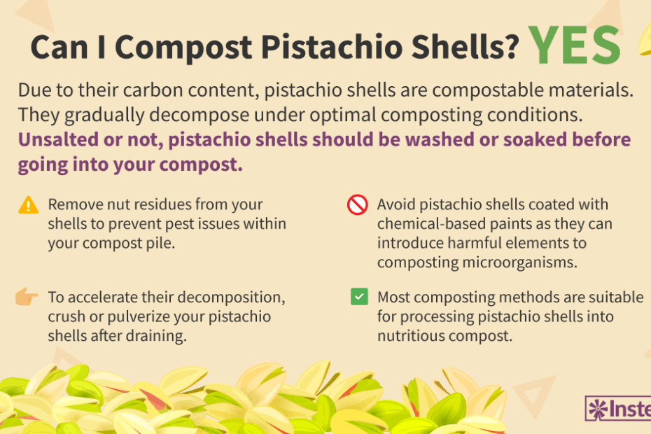Can I Compost Pistachio Shells