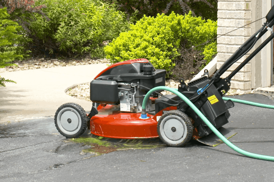Can You Hose Down a Lawn Mower