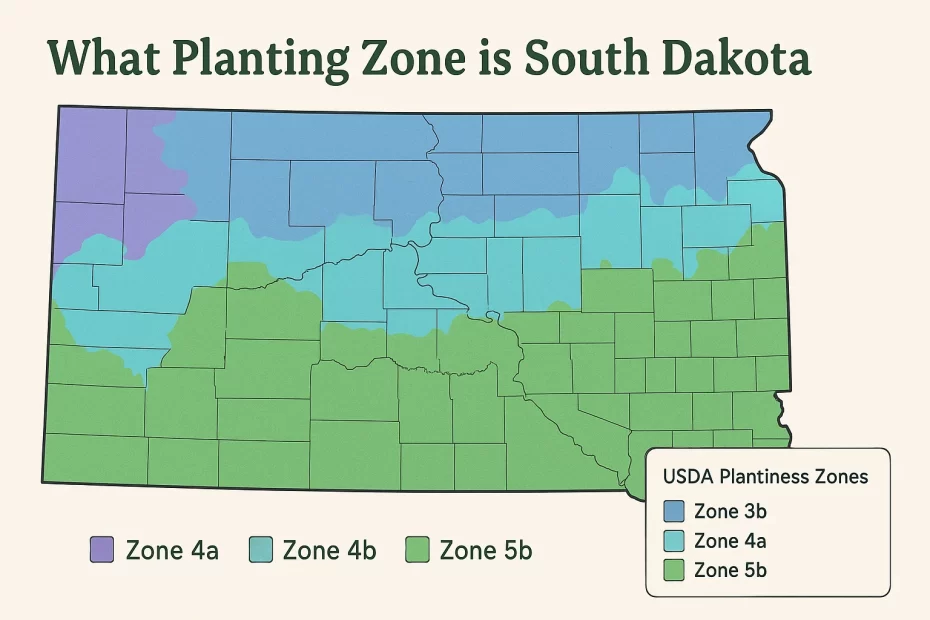 What Planting Zone is South Dakota